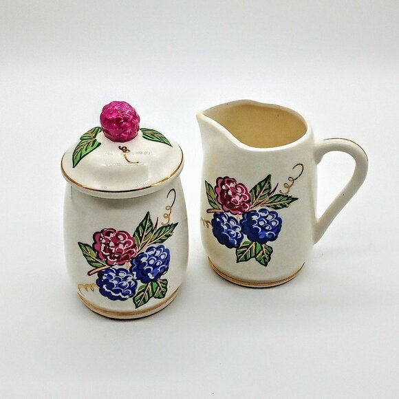 Vintage Knotts Berry Farm Syrup & Jam Jar Set - Picture 2 of 5